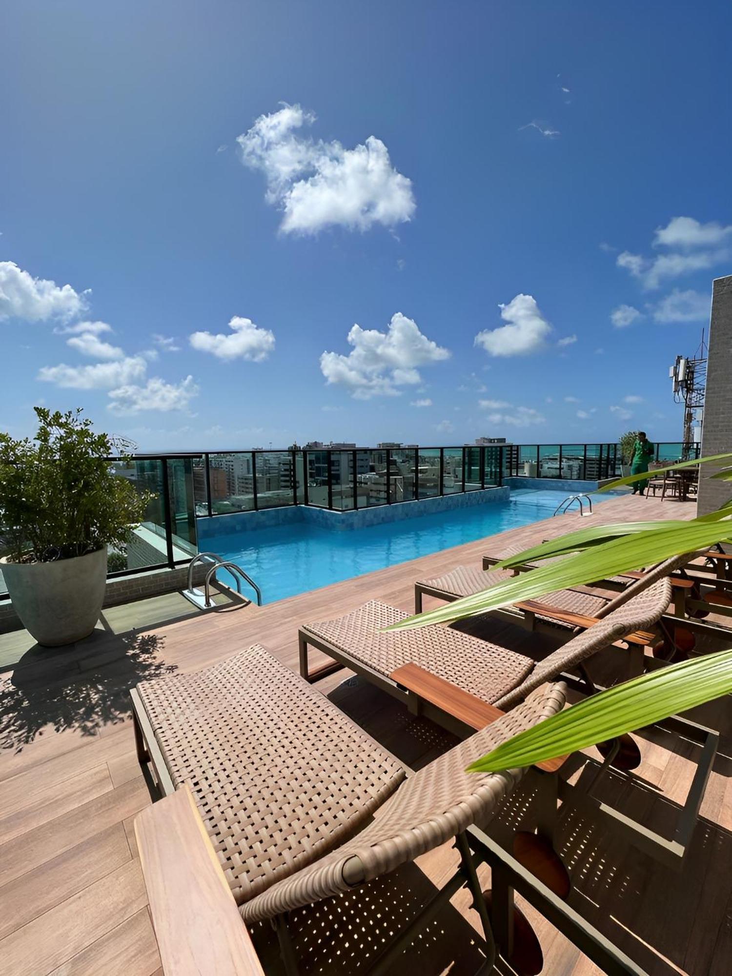 Novissimo, 500M Praia, Garagem, Vista - Luzes Do Arrebol Maceió 외부 사진