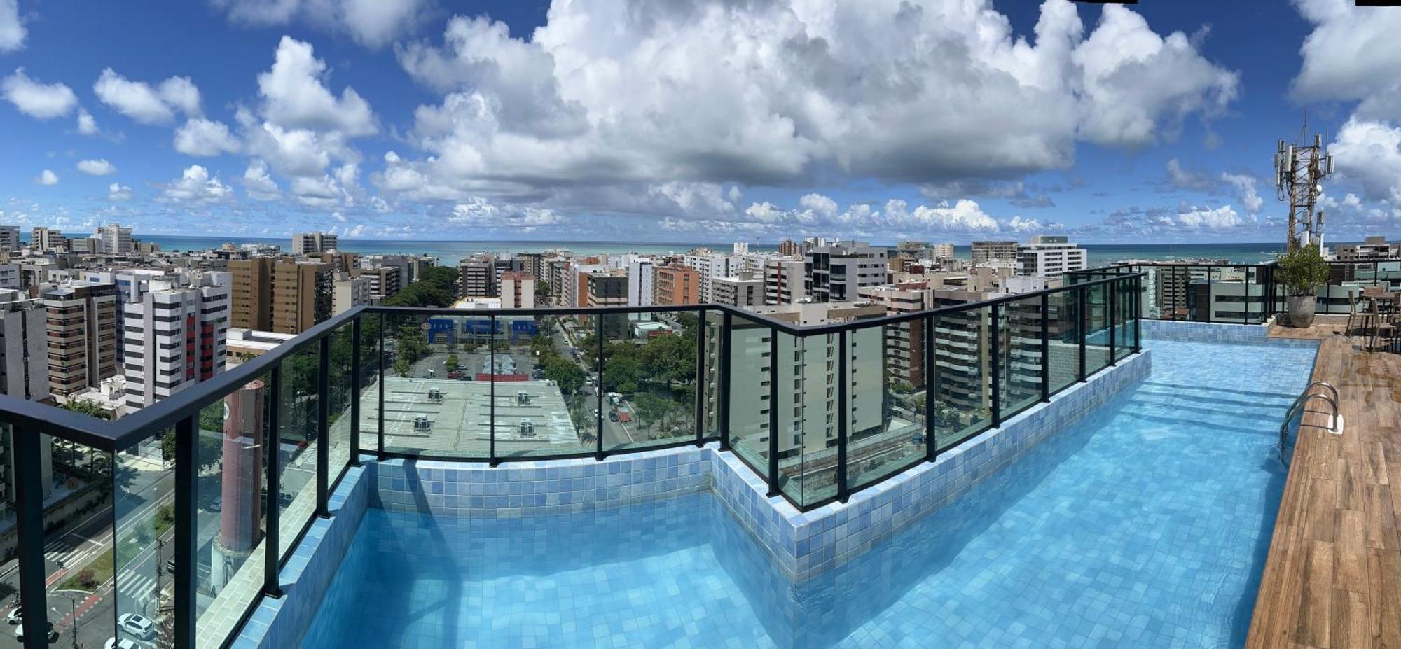 Novissimo, 500M Praia, Garagem, Vista - Luzes Do Arrebol Maceió 외부 사진